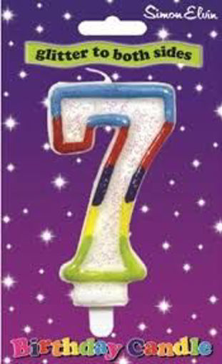 Picture of NUMBER CANDLE 7